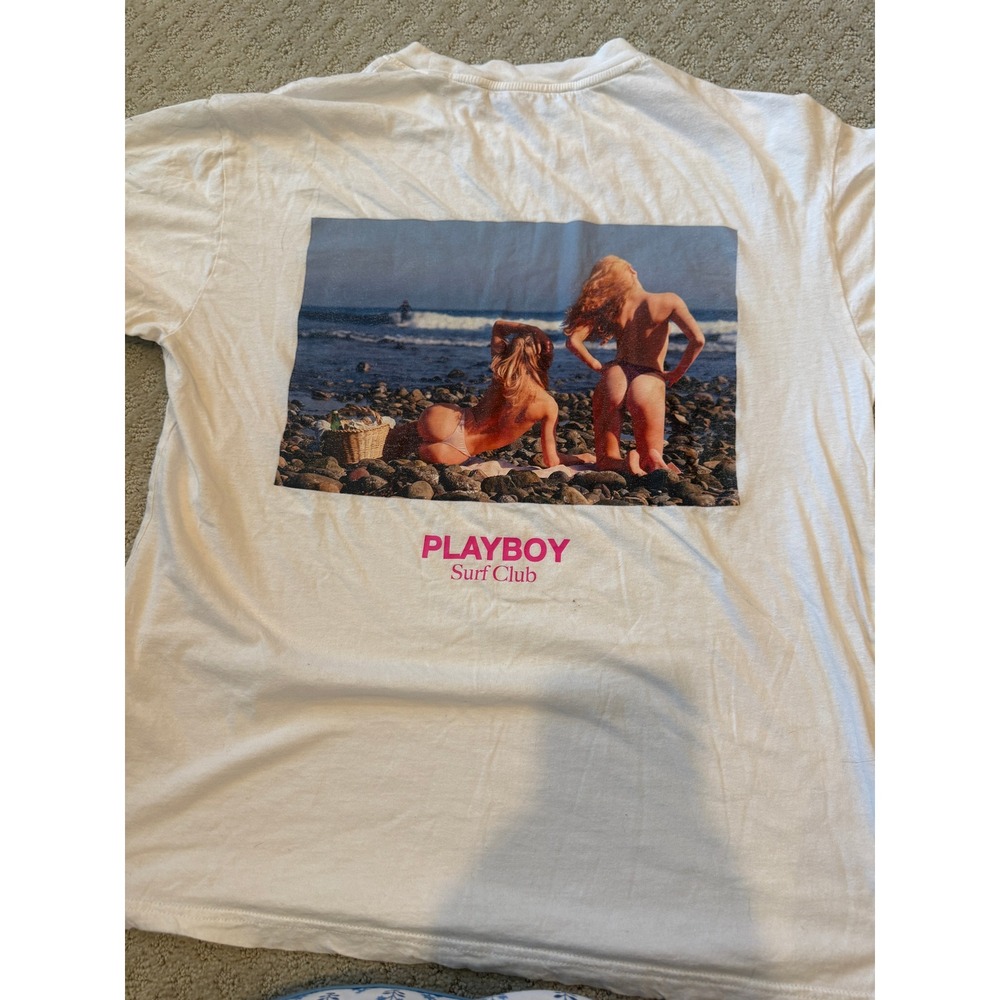 Pacsun‎ Playboy T Shirt Bikini Girls Surf Club Size S small
